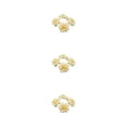 thumbnail image 2 of Decodeary 50pieces Low Maintenance Soft Texture Fabric For Albums And Decorations Realistic Appearance Fiber Wide Application Champagne 4.5cm 3Set, 2 of 6