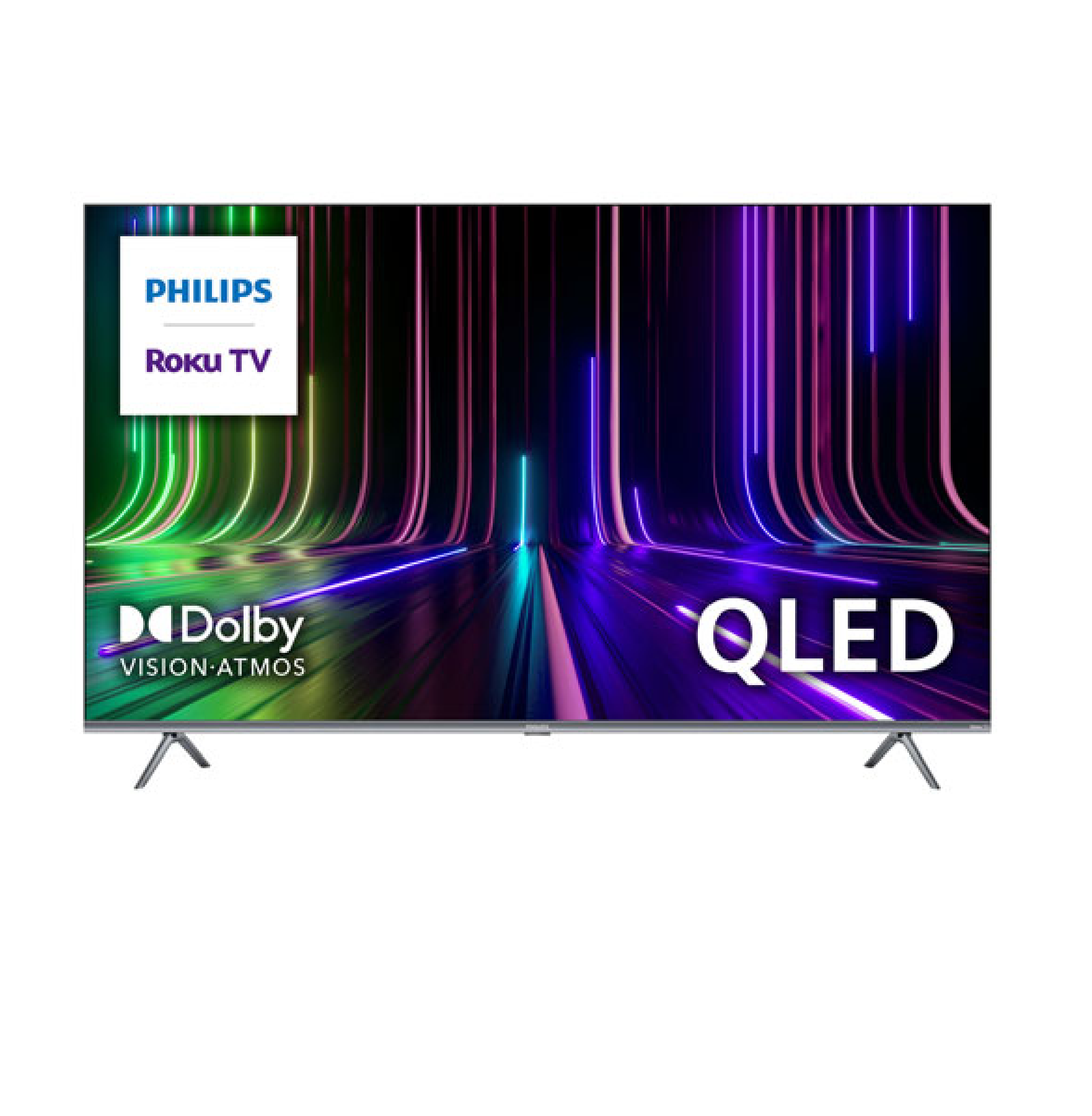 Refurbished Philips 55" Class 4K UHD (2160p) QLED Roku Smart TV (55PUL7973/F6)