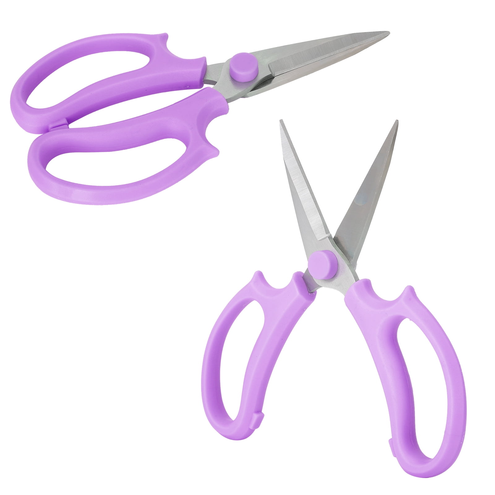 Alloy Steel Garden Scissors, Flower Shears Garden Pruning Shears with Long Lasting Handle for Gardening, Harvesting and Trimming