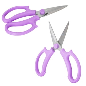 Alloy Steel Garden Scissors, Flower Shears Garden Pruning Shears with Long Lasting Handle for Gardening, Harvesting and Trimming
