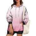 thumbnail image 4 of Besolor Oversized Sweatshirt for Women Fall Plus Size Long Sleeve Gradient Color Hoodies Baggy Clothes for Ladies, 4 of 7