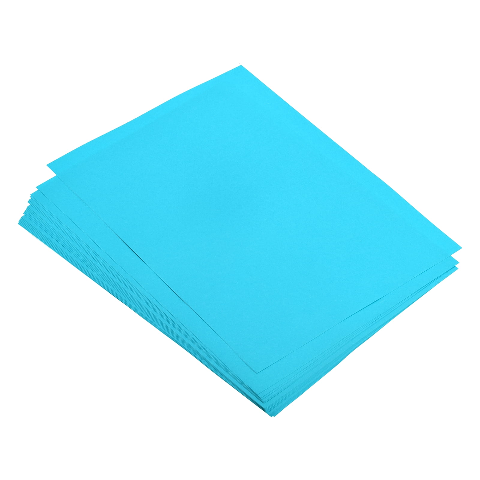 Uxcell 100 Sheets Colored Copy Paper 11.8x7.9 Inch A4 Printer Paper 80gsm Dark Blue for Office Printing, Document Copying, Invitations, Forms, Art Projects