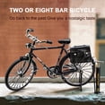thumbnail image 3 of AMERTEER 2023 DIY Retro Bicycle Model Ornament for Kids  1 10 Simulation Mini Bicycle Model Scale Kit with Inflator and Briefcase  Finger Bike Models Toys  Creative Iron Art Tabletop Orna, 3 of 15