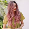 thumbnail image 4 of Cheveux Ondulés Longs Cheveux Ondulés Femmes Synthétiques pour les Fêtes Halloween, 4 of 8