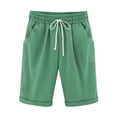 thumbnail image 1 of UPPADA Mes Commandes Passées Récemment par Moi Shorts Cargo pour Femmes Shorts d'Été en Lin Shorts en Molleton à Cordon Taille Haute Shorts de Détente Yoga Marche Shorts Athlétiques Pantalons Courts Shorts de Course pour Femmes, 1 of 3