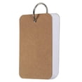 thumbnail image 5 of Flash Cards with Binder Rings, 8-Pack 400-Piece Study Cards, Note Cards, Memo Scratch Pads, Mini Index Cards, Perfect for Language Learning, 50 Blank Sheets Each Pad, 250gsm, White, 2.2 x 3.5 inches, 5 of 5