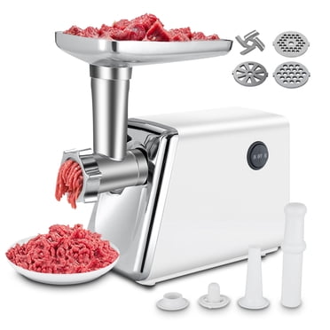 axGear Hachoir à Viande Électrique Fabricant de Saucisses Garniture Bœuf Porc Hachoir Alimentaire en Acier Inoxydable
