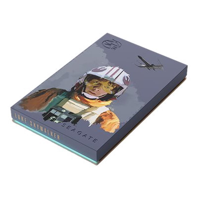 Seagate FireCuda - Édition Spéciale Luke Skywalker - Disque Dur - 2 To - Externe (portable) - USB 3.2 Gen 1 - avec 2 Ans de Récupération de Données Seagate Rescue