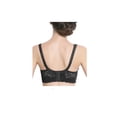 thumbnail image 2 of INSPIRE CHIC Women Full Cup Bras Breathable Comfort Floral Lace Full Coverage Non Padded Underwired Bra 34/75 Fit 32B Black, 2 of 7