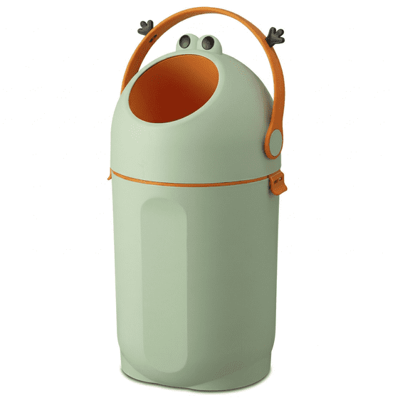 Bebetaje Seau à Couches avec Système Anti-Odeurs, Utilise n'Importe Quel Sac à Ordures, Poubelle à Couches pour Bébé pour la Chambre de Bébé, Bac à Couches Facile (Vert)