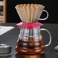 thumbnail image 4 of Dusknt Under $5 Coffee Filter Paper, 50 Pack Coffee Filters Basket Paper Coffee Filters Small Coffee Maker Single Coffee Pot Pour Over Coffee Makers, Limited Time Offer, 4 of 8