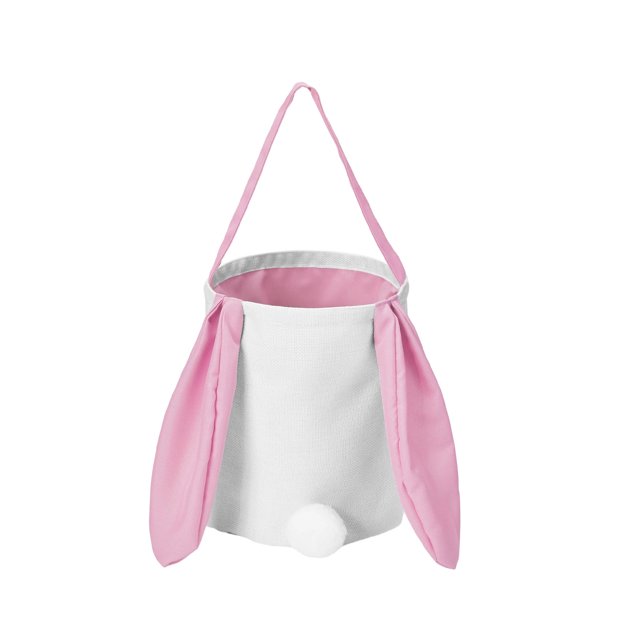 Wozhuo Sac-cadeau de Bonbons de Pâques Panier Lapin en Forme d'Oeuf Réutilisable Cadeau de Fête
