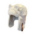 thumbnail image 3 of GUOOL Animal Ears Trapper Hat Lightweight Cute Comfortable Warm Ear Protection Hat for Beige, 3 of 9