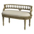 thumbnail image 1 of Banc Rembourré Hathaway - Beige Antique, 1 of 8