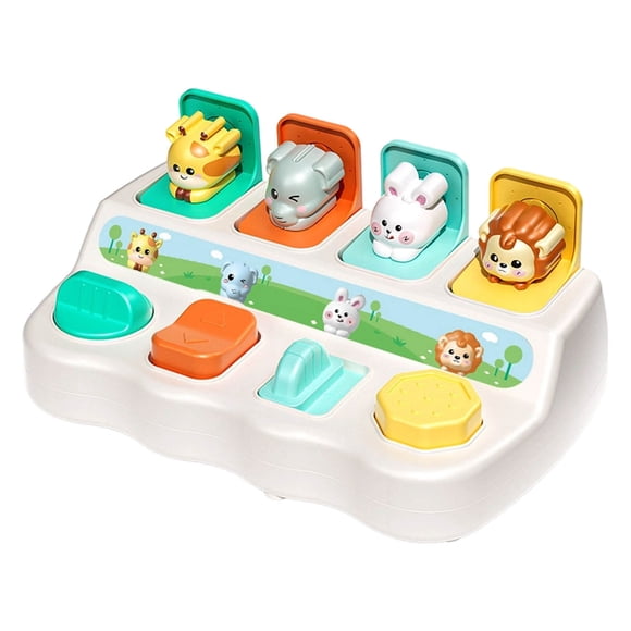 Interactive Early Learning Animal Hide And Seek Toy For Children Educational Play With Design