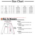 thumbnail image 3 of Chandails à Capuchon Mode pour Femmes 2023 T-shirt Imprimé Blouse à Manches Longues Col Rond Hauts Décontractés Chandail 50 % de Rabais Liquidation Costumes d'Halloween/Noël, 3 of 5