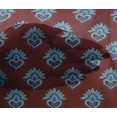 thumbnail image 4 of oneOone Viscose Chiffon Fabric Floral Block Decor Fabric Printed BTY 42 Inch Wide, 4 of 4