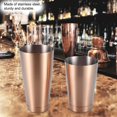 thumbnail image 4 of Fyydes Bar Shaker,Stainless Steel Sturdy Durable Cocktail Cup Shaker Bar Home Kitchen Tool, Cocktail Cup, 4 of 8