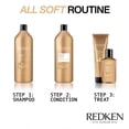 thumbnail image 3 of All Soft Shampoo-NP by Redken for Unisex - 33.8 oz Shampoo, 3 of 8