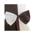 thumbnail image 4 of Girls Dress Color Block Contrast Bow Tie Everyday Party 6 Years, 4 of 6