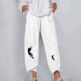 thumbnail image 3 of Cameland Pantalon pour Femmes Nouveau Design Style Décontracté de Sport Jupe-Pantalon à Jambe Grand, 3 of 5