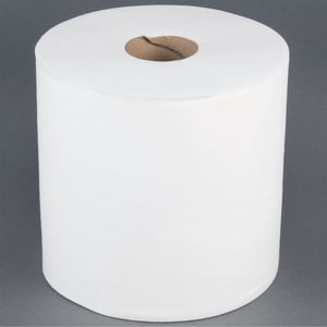 TableTop King 8400 1-Ply Center Pull Airlaid Paper Towel 400' Roll - 6/Case
