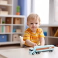 thumbnail image 3 of Alloy Car Model 1:64 Scale, Small Trailer Container Truck with Pull Back Action, Diecast Toy Car Model Ornament for Collectors, Car Model, 3 of 6