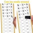 thumbnail image 4 of 15 Pcs de Cartes Flash Réutilisables de Multiplication Mathématique pour Enfants, Outil d'Apprentissage Effaçable et Durable pour l'Éducation Précoce, l'École et la Pratique à Domicile, 4 of 5