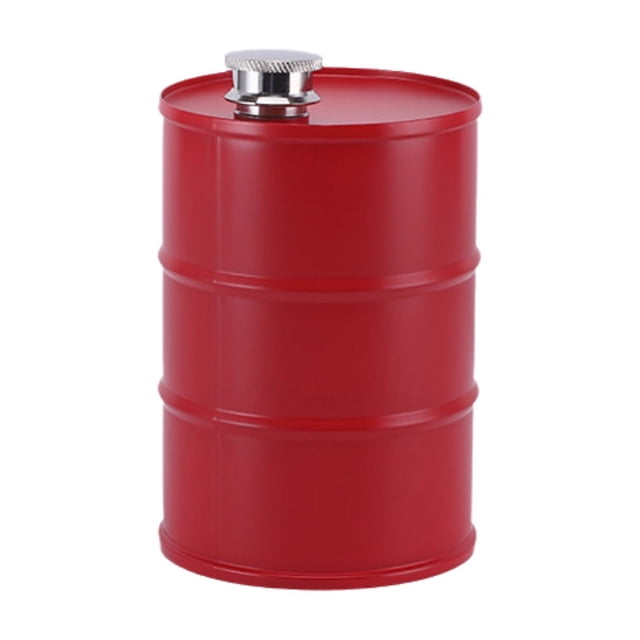 Carafe à Vin en Acier Inoxydable - Distributeur d'Alcool Portable de 750 ml à Mini Baril