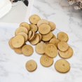 thumbnail image 4 of 30 Tranches de Rondins en Bois Naturel Centre de Table Rustique de Mariage Décoration Maison DIY -4cm/30 Pcs, 4 of 8