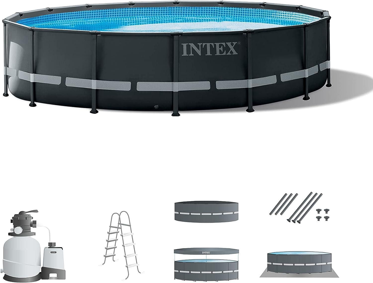 Piscine hors sol Intex 18 pi X 4,4 pi Ultra XTR avec pompe à filtre à sable