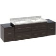 thumbnail image 1 of American Imaginations 76-in. W Vanity Set Grey AI-19022, 1 of 1