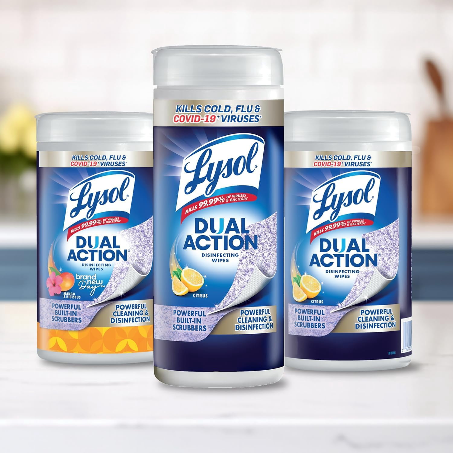 Lysol® Disinfecting Wipes - Dual Action, 35 Count