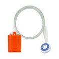 thumbnail image 1 of koolsoo Douche de Camping Portable Pompe de Douche de Camping Extérieure Pomme de Douche Rechargeable pour Orange, 1 of 8