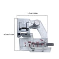 thumbnail image 3 of Bias Tape Presser Foot for All Low Shank Sewing Machines | Adjustable 02 to 08 Inch Width | Versatile Craft and Stationery Accessory, 3 of 8