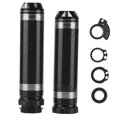 thumbnail image 1 of Handlebar Grip End, Carbon Fiber Motorcycle Handlebar Grip Protective  For Autocycle ,Red,Gold,Silver,Blue, 1 of 8