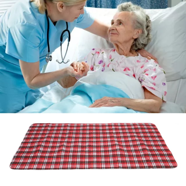 Alèses pour Incontinence, Alèse d'Urine en Coton Réutilisable Imperméable à Absorption Ultra pour Adultes