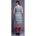 thumbnail image 4 of Bimba Robes Tuniques Droites Sans Manches Imprimées pour Femmes Vêtements d'Été X-Small, 4 of 5