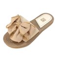 thumbnail image 4 of Kcodviy Women Flat Beach Slippers Women Dress Sandals Slip on Slippers Flat Womens Dress Sandals Open Toe Summer Casual Slides and Sandals Women Sandals Beach Slippers, 4 of 8