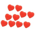 thumbnail image 2 of 10 PCS Raquette de Tennis Amortisseur de Vibrations Forme de Coeur Silicone Tennis Amortisseur Rouge, 2 of 14