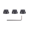 thumbnail image 2 of Electric Guitar Metal Dome Knobs Bell Volume Tone Control for Most Guitars, 2 of 7