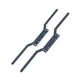 thumbnail image 2 of Yinanstore 2 Pieces RC Chassis Frame Rails for MN98 MN99S Parts 1:12 Scale RC Car Hobby black, 2 of 8