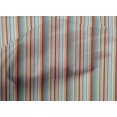 thumbnail image 3 of oneOone Cotton Cambric Fabric Multicolor Stripe Print Fabric By Yard 56 Inch Wide, 3 of 3