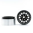 thumbnail image 3 of Arealer Aluminum Alloy Wheel Rim Beadlock Wheel Rims Hub 4pcs Replacement for 1/10 TRX4 Axial SCX10 90046 SCX10 III AXI03007 AXI03003 RC Car, 3 of 7