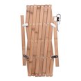 thumbnail image 3 of Barrière pour Animaux Porte Coulissante pour Chien Barrière pour Animaux Rétractable Réglable Porte Coulissante pour Chien Bois Intérieur Barrière pour Chien Entrée Escaliers Clôture pour Chiot, 3 of 8