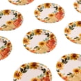 thumbnail image 4 of Way to Celebrate 12 Counts Sunflower Pattern Plate, 4 of 5