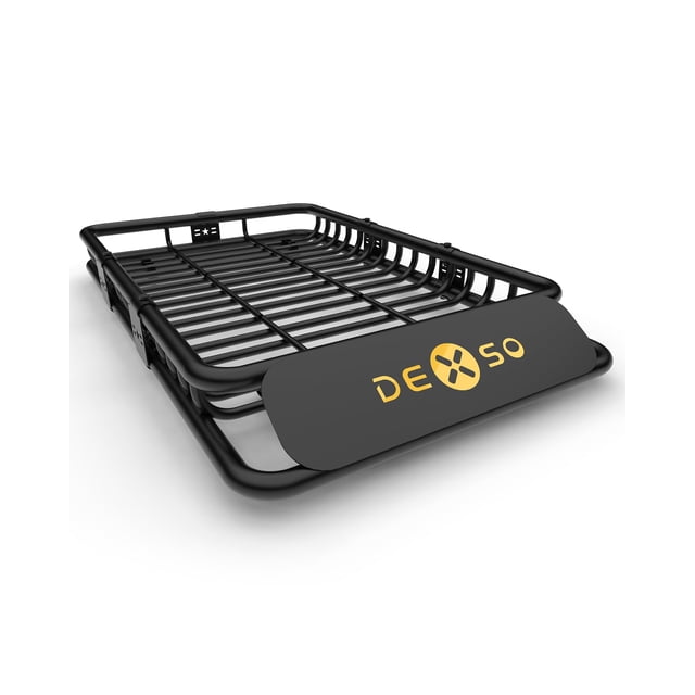 EDTara Roof Rack Basket, 200 lb Capacity Universal Rooftop Cargo Carrier, Heavy-Duty Luggage Rack for SUV, Truck & Crossover