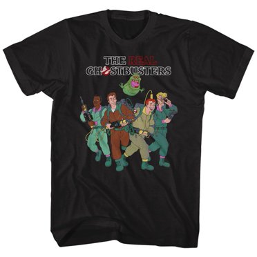 Real Ghostbusters Tv The Whole Crew Adult Short Sleeve T Shirt