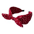 thumbnail image 4 of Baohd Style With Sweat Absorbent Women Accessories Lightweight And Durable Hair Bands Wine Red 5Set, 4 of 6