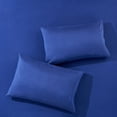 thumbnail image 4 of JML Luxury Satin 8-Piece Comforter Set, Silky Satin, Solid Color, King, 4 of 5